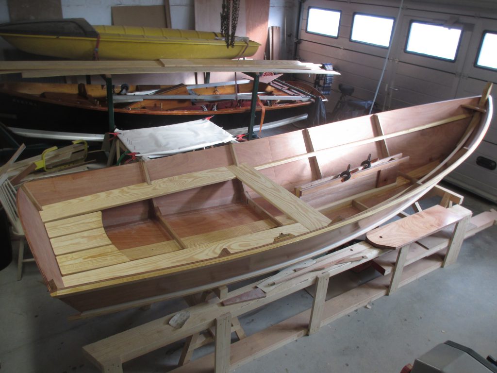 John Gardner 14foot row and sail built nov 2019